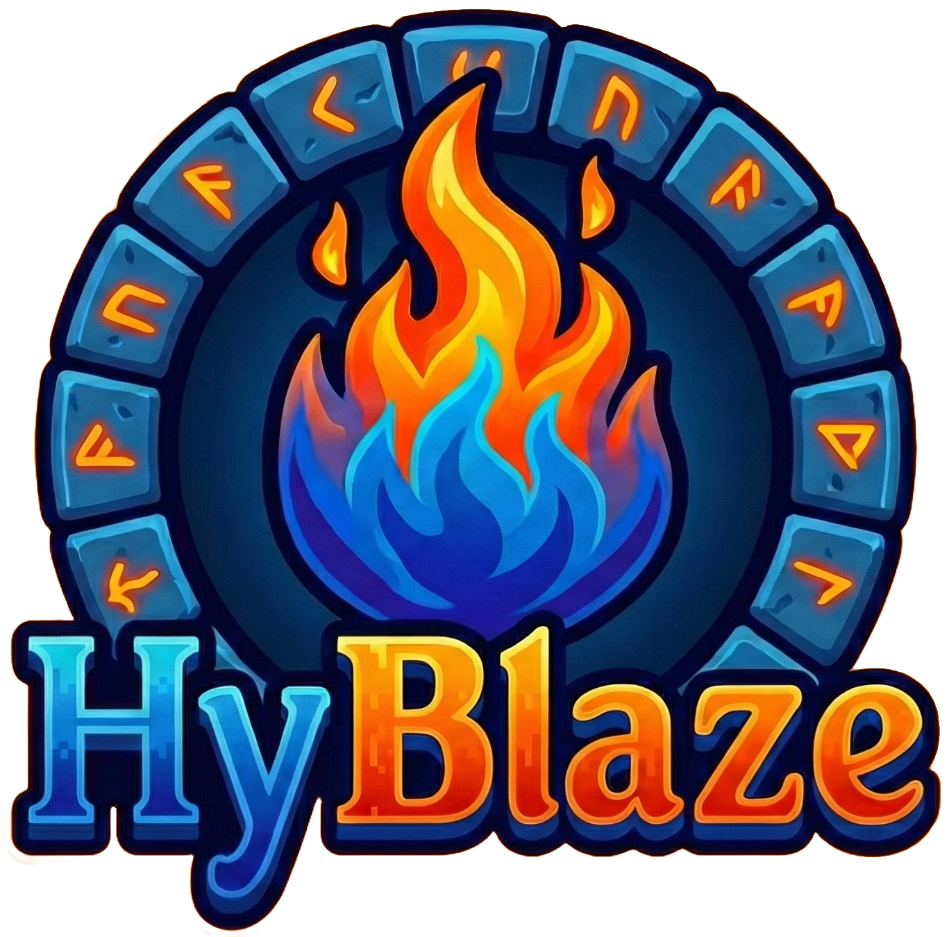 HyBlaze Logo
